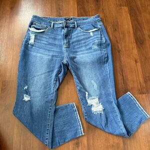 Judy Blue Women's Straight Leg Jeans - Blue